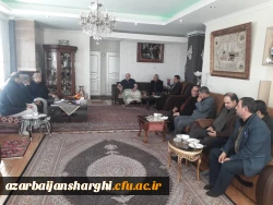 عیادت مسئولین دانشگاه فرهنگیان استان و سازمان مرکزی از برادران جانباز مشهدی عبادی 5