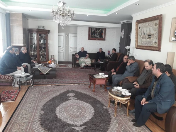 عیادت مسئولین دانشگاه فرهنگیان استان و سازمان مرکزی از برادران جانباز مشهدی عبادی 5