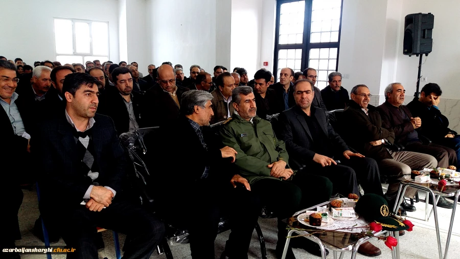 مراسم افتتاح مرکز آموزش نیروی انسانی مراغه با حضور مدیریت امور پردیس های دانشگاه فرهنگیان استان آذربایجان شرقی 2