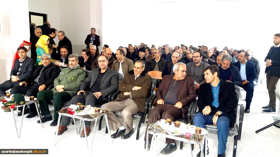 مراسم افتتاح مرکز آموزش نیروی انسانی مراغه با حضور مدیریت امور پردیس های دانشگاه فرهنگیان استان آذربایجان شرقی 2