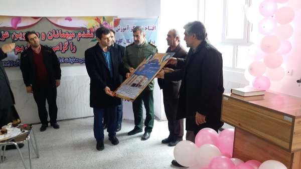 مراسم افتتاح مرکز آموزش نیروی انسانی دانشگاه فرهنگیان در شهرستان  مراغه با حضور مدیریت امور پردیس های دانشگاه فرهنگیان استان 8