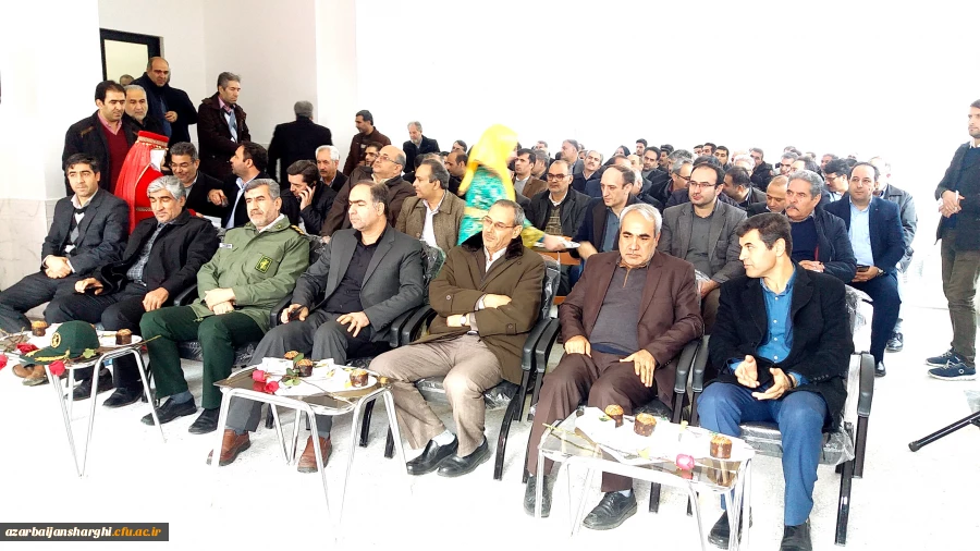 مراسم افتتاح مرکز آموزش نیروی انسانی دانشگاه فرهنگیان در شهرستان  مراغه با حضور مدیریت امور پردیس های دانشگاه فرهنگیان استان10
