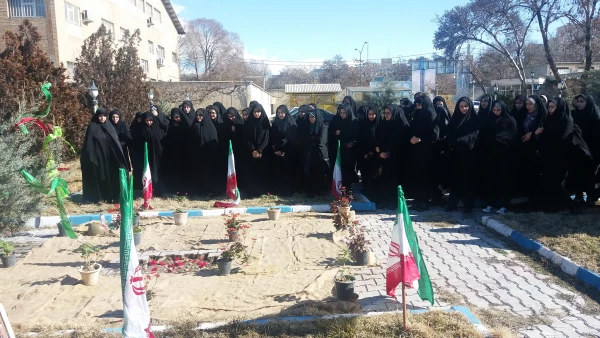 مراسم کلنگ زنی مزار مطهر شهید گمنام 3