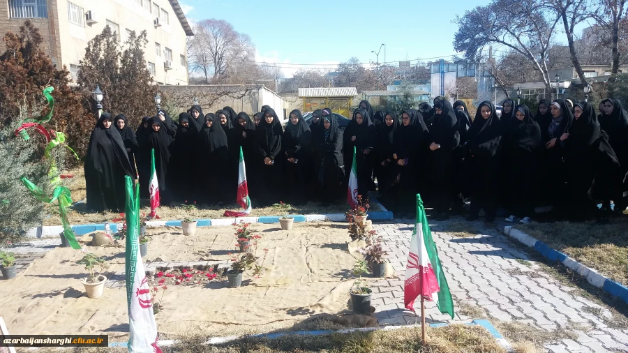 مراسم کلنگ زنی مزار مطهر شهید گمنام 3