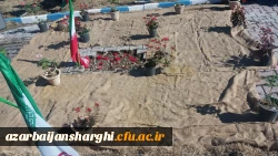 مراسم کلنگ زنی مزار مطهر شهید گمنام 4