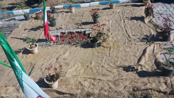 مراسم کلنگ زنی مزار مطهر شهید گمنام 4