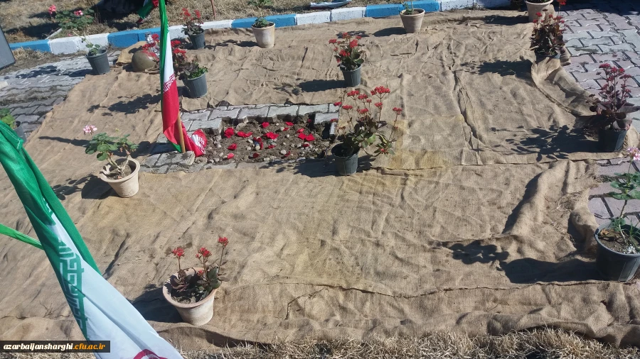 مراسم کلنگ زنی مزار مطهر شهید گمنام 4