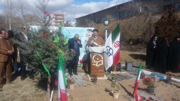 مراسم کلنگ زنی مزار مطهر شهید گمنام 6