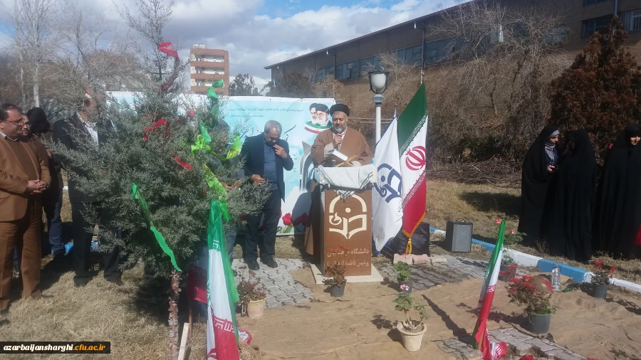 مراسم کلنگ زنی مزار مطهر شهید گمنام 6