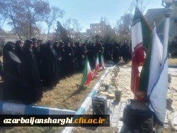 مراسم کلنگ زنی مزار مطهر شهید گمنام 7