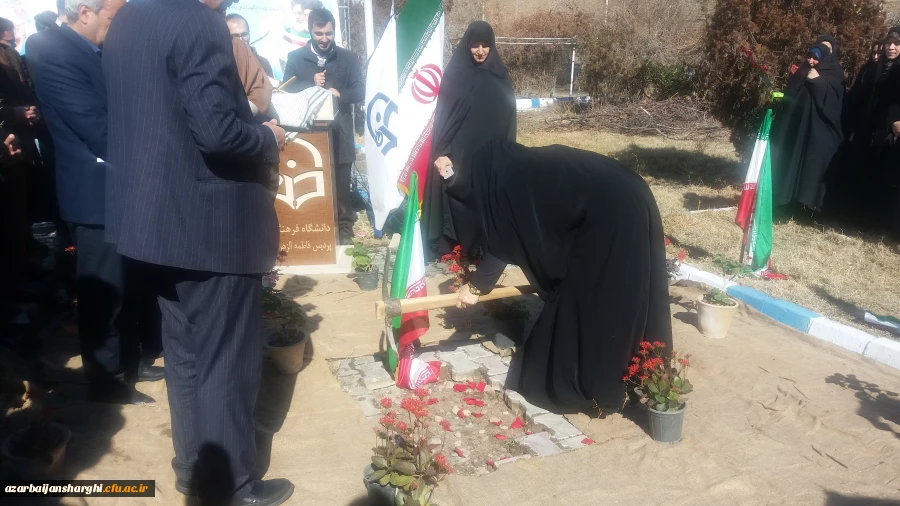 مراسم کلنگ زنی مزار مطهر شهید گمنام 9