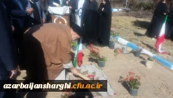 مراسم کلنگ زنی مزار مطهر شهید گمنام 12