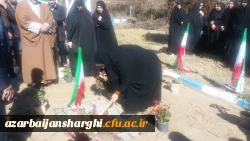 مراسم کلنگ زنی مزار مطهر شهید گمنام 13