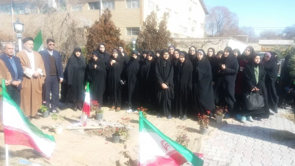 مراسم کلنگ زنی مزار مطهر شهید گمنام 15