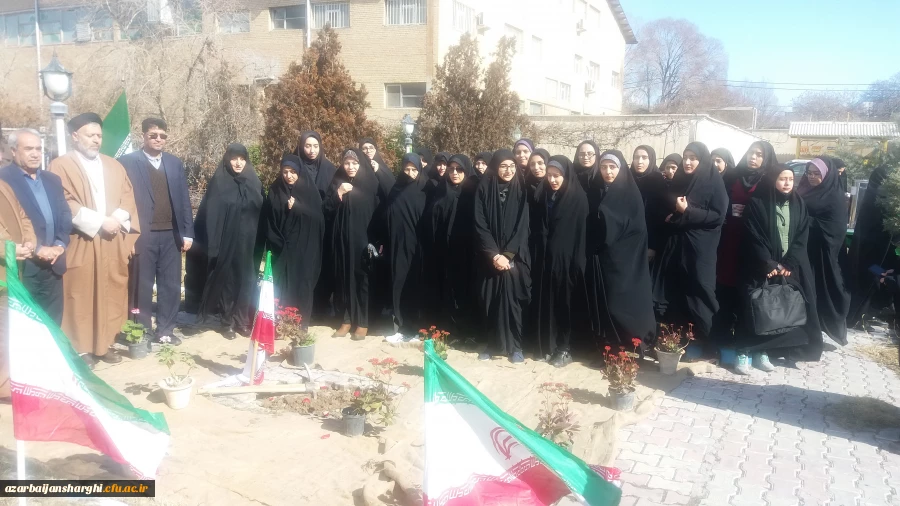 مراسم کلنگ زنی مزار مطهر شهید گمنام 15