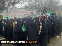 حضور دانشگاه فرهنگیان استان در جمع مردم غیور تبریز 14