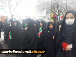 حضور دانشگاه فرهنگیان استان در جمع مردم غیور تبریز 17