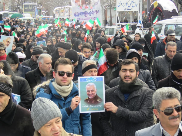 حضور اساتید, کارکنان و دانشجو معلمان دانشگاه فرهنگیان استان آذربایجان شرقی در راهپیمایی ۲۲ بهمن ماه 7