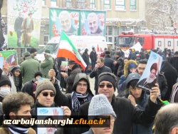 حضور اساتید, کارکنان و دانشجو معلمان دانشگاه فرهنگیان استان آذربایجان شرقی در راهپیمایی ۲۲ بهمن ماه 8