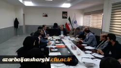 برگزاری جلسه شورای تغذیه در محل مدیریت امور پردیس های استان 2