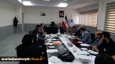 برگزاری جلسه شورای تغذیه در محل مدیریت امور پردیس های استان