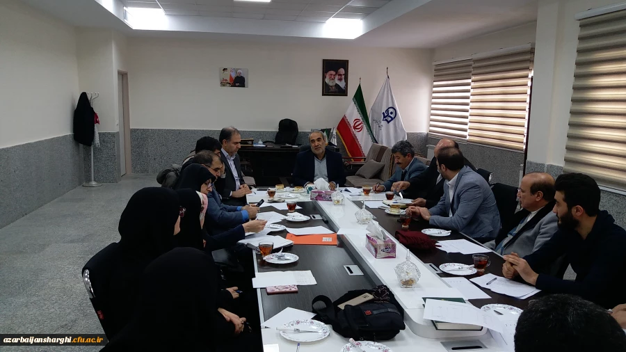 برگزاری جلسه شورای تغذیه در محل مدیریت امور پردیس های استان 2