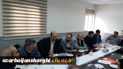 برگزاری جلسه شورای تغذیه در محل مدیریت امور پردیس های استان 4