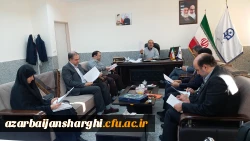 برگزاری جلسه شورای مدیریت استانی در محل مدیریت امور پردیس های استان 2