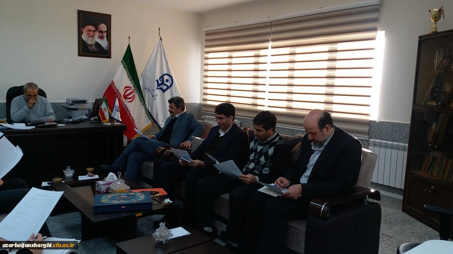 برگزاری جلسه شورای مدیریت استانی در محل مدیریت امور پردیس های استان 3