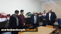 بازدید مدیریت امور پردیس های استان از سراهای دانشجویی پردیس علامه امین 2