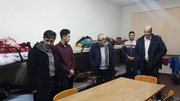 بازدید مدیریت امور پردیس های استان از سراهای دانشجویی پردیس علامه امین 2