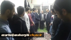 بازدید مدیریت امور پردیس های استان از سراهای دانشجویی پردیس علامه امین 6