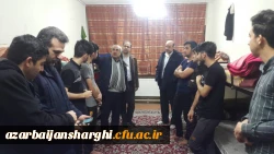 بازدید مدیریت امور پردیس های استان از سراهای دانشجویی پردیس علامه امین 7