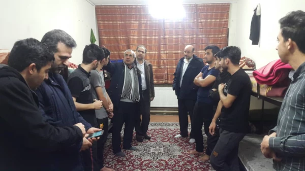 بازدید مدیریت امور پردیس های استان از سراهای دانشجویی پردیس علامه امین 7