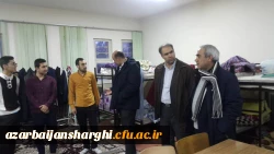 بازدید مدیریت امور پردیس های استان از سراهای دانشجویی پردیس علامه امین 8