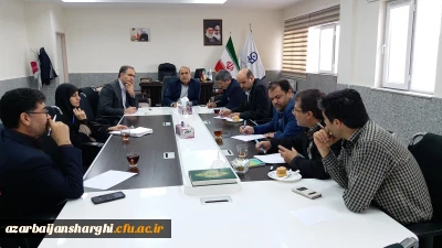 جلسه ساماندهی نیروی انسانی در محل مدیریت امور پردیس های استان برگزار شد