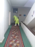 گندزدایی و ضدعفونی پردیس های علامه امینی و فاطمه الزهرا(س) جهت پیشگیری از انتقال ویروس کرونا 2