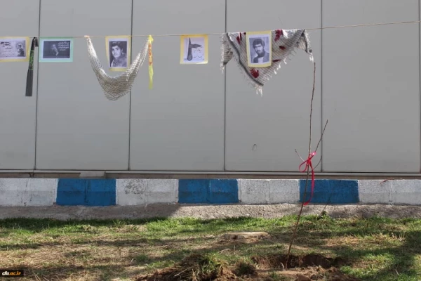 کاشت درخت در محوطه پردیس فاطمه الزهرا(س) تبریز 2