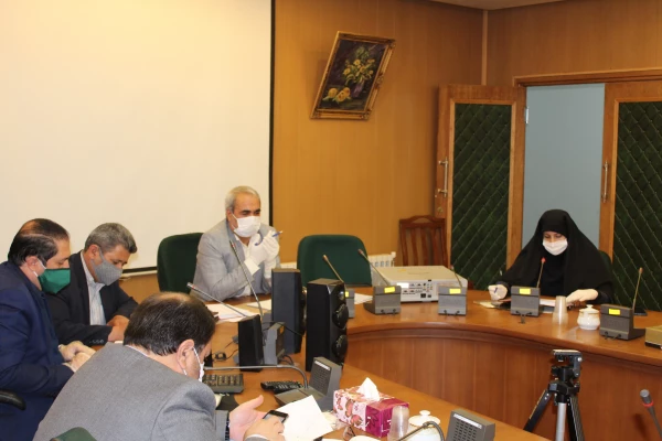 بحث و تبادل نظر در مورد آموزش های مجازی ودر گروه ادبیات فارسی 2