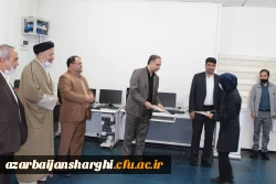 تجلیل از مسئولین پردیس ها و مسئولین حوزه آموزش دانشگاه فرهنگیان استان 7