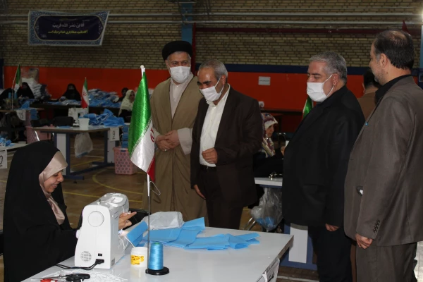 بازدید مدیریت امر پردیس های استان از فعالیت های جهادی موکب شهدای آذربایجان 2