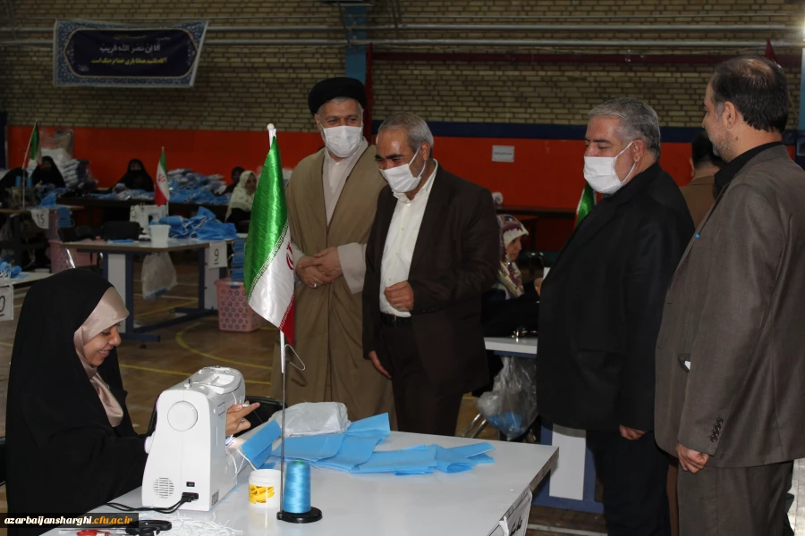 بازدید مدیریت امر پردیس های استان از فعالیت های جهادی موکب شهدای آذربایجان 2