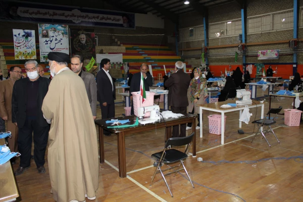 بازدید مدیریت امر پردیس های استان از فعالیت های جهادی موکب شهدای آذربایجان 4