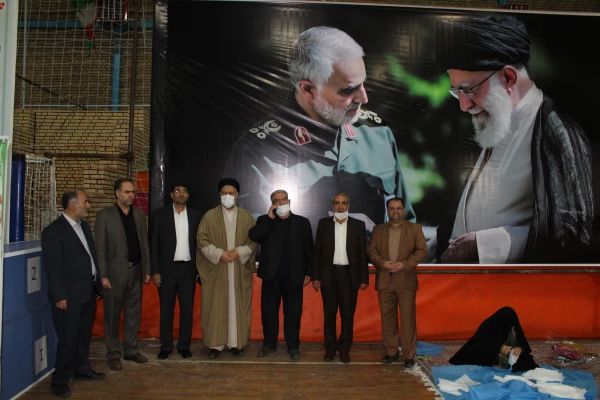 بازدید مدیریت امر پردیس های استان از فعالیت های جهادی موکب شهدای آذربایجان 9