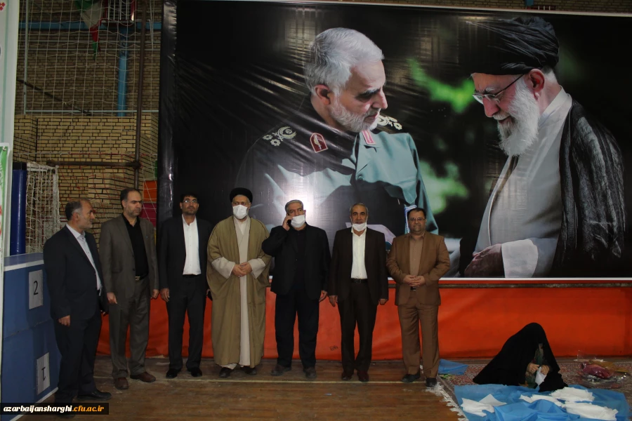 بازدید مدیریت امر پردیس های استان از فعالیت های جهادی موکب شهدای آذربایجان 9
