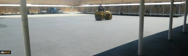 عملیات آسفالت محوطه پردیس های دانشگاه فرهنگیان استان آذربایجان شرقی 7