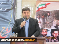 مدیر دانشگاه فرهنگیان استان آذربایجانشرقی:ما به پشتوانه و هدایت های عالمانه مقام معظم رهبری انقلاب اسلامی را جهانی خواهیم کرد 9