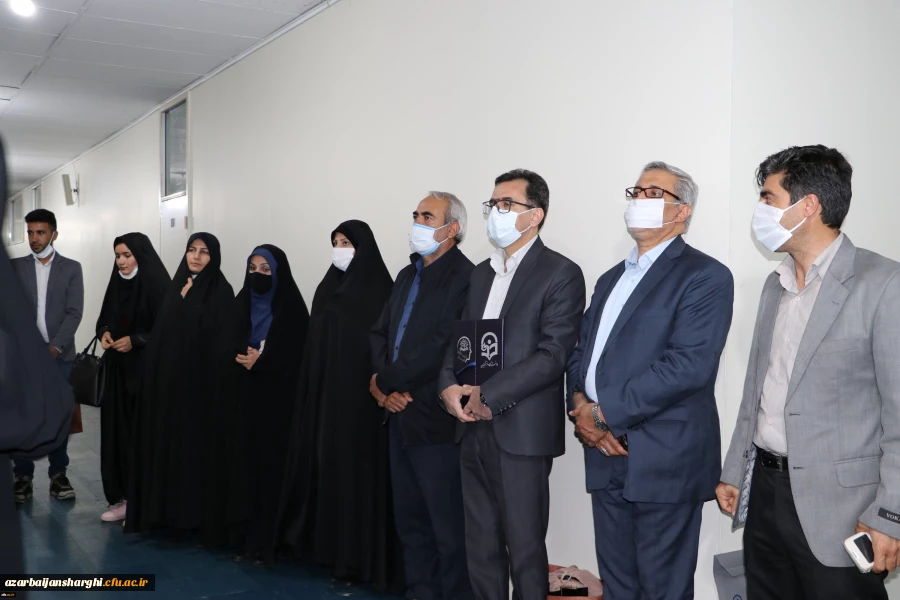 رونمایی از سالن جلسات و شناسنامه شهید سردار سلیمانی پردیس فاطمه الزهرا(س) تبریز  2