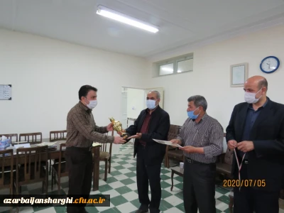 بازدید دکتر خدیوی مدیر امور پردیس های استان از پردیس علامه امینی