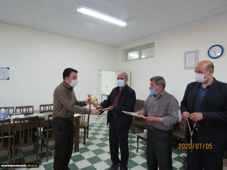 بازدید دکتر خدیوی از پردیس علامه امینی 2